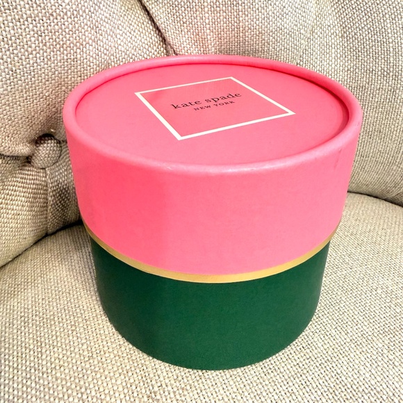 Kate Spade Spade Enamel Bangle Bracelet- Ivory Cream White w/ Dustbag Box - Picture 8 of 9